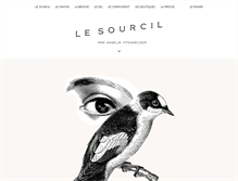 Tablet Screenshot of lesourcil.com